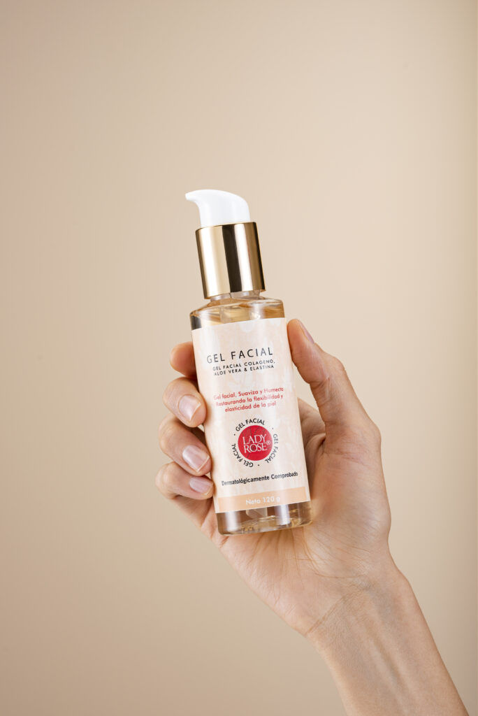 Gel Facial con Colágeno Lady Rose