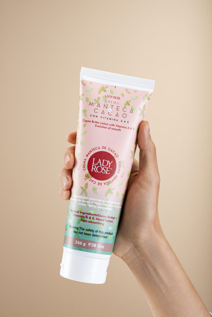 Crema fluida Manteca de Cacao y Vitaminas A & E Lady Rose